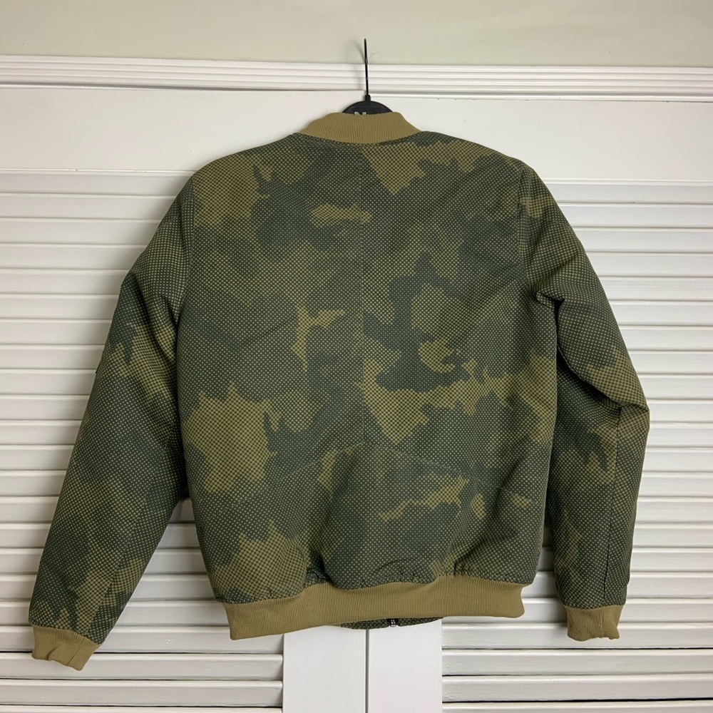 Md Riflessi Collection Army Net Print Bomber - image 3